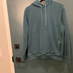 Mack Weldon Teal Green Crewneck Hoodie